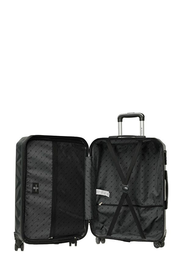 HEXAGON -B ABS 5PR Haki Unisex Büyük Boy Valiz