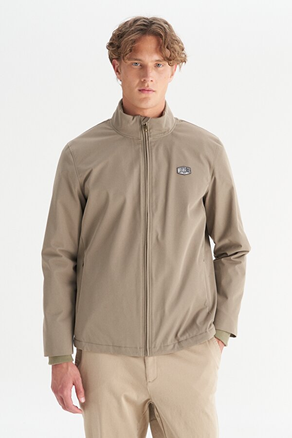 Relaxed Fit Dik Yaka İnce Erkek Bomber Ceket W2520140801