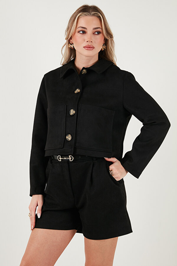 Bayan Ceket 6524992 SİYAH