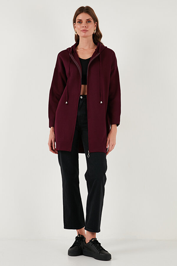 Bayan Hırka 4616176 BORDO