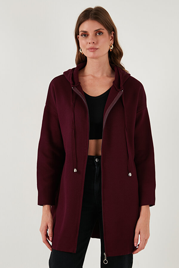 Bayan Hırka 4616176 BORDO