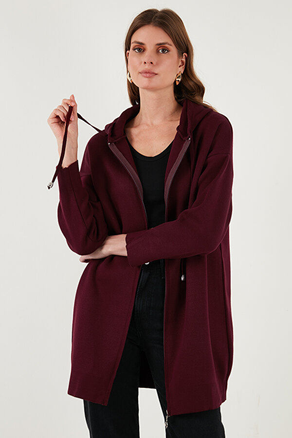 Bayan Hırka 4616176 BORDO