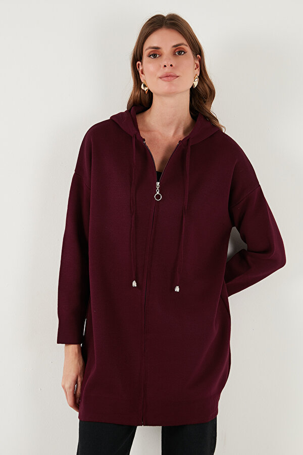 Bayan Hırka 4616176 BORDO