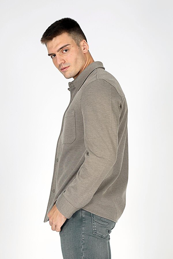 Erkek Gömlek 251 LCM 241018 6103 VİZON