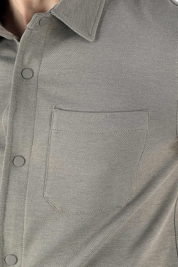 Erkek Gömlek 251 LCM 241018 6103 VİZON