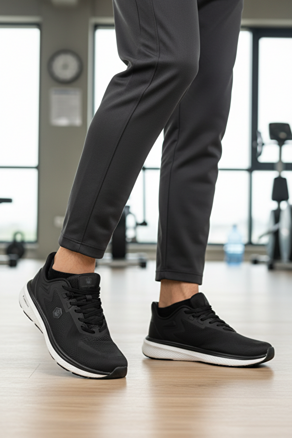 LERA 5PR Siyah Erkek Comfort Ayakkabı