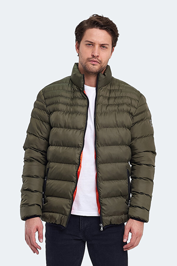 HORIZON I Erkek Şişme Haki Mont & Kaban