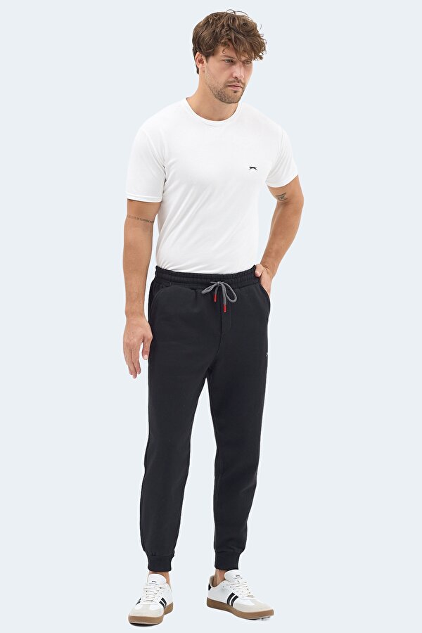 NAHAL I Erkek Cepli Siyah Eşofman Altı