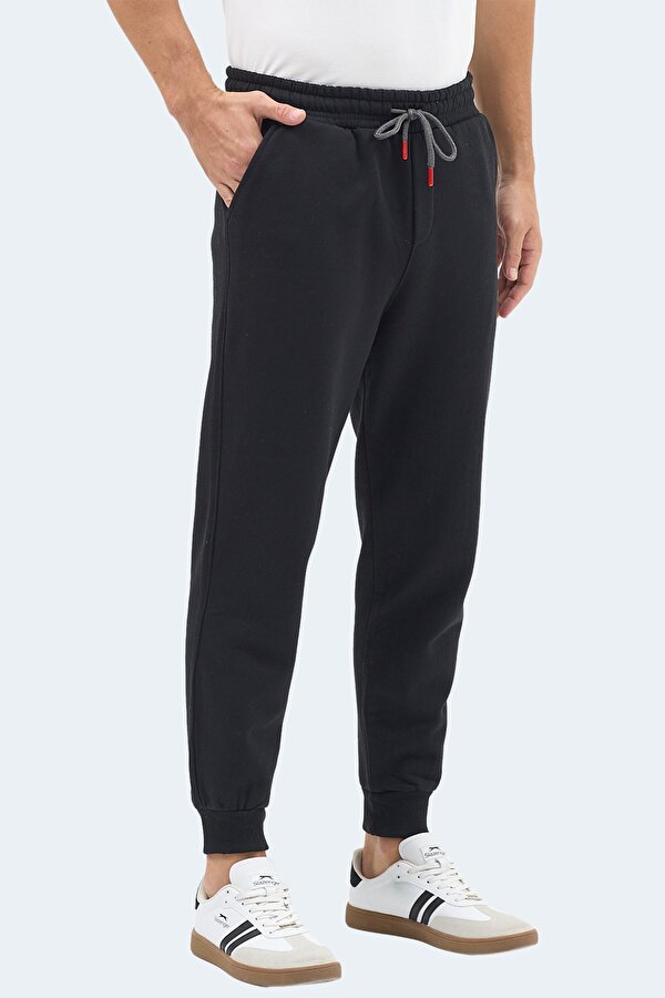 NAHAL I Erkek Cepli Siyah Eşofman Altı