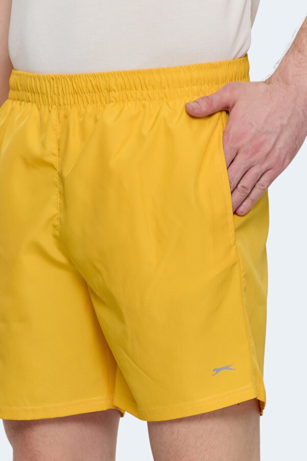 RATING KTN Erkek Cepli Deniz Şortu Sarı Mayo