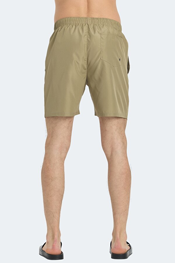 RATING KTN Erkek Cepli Deniz Şortu Bej Mayo