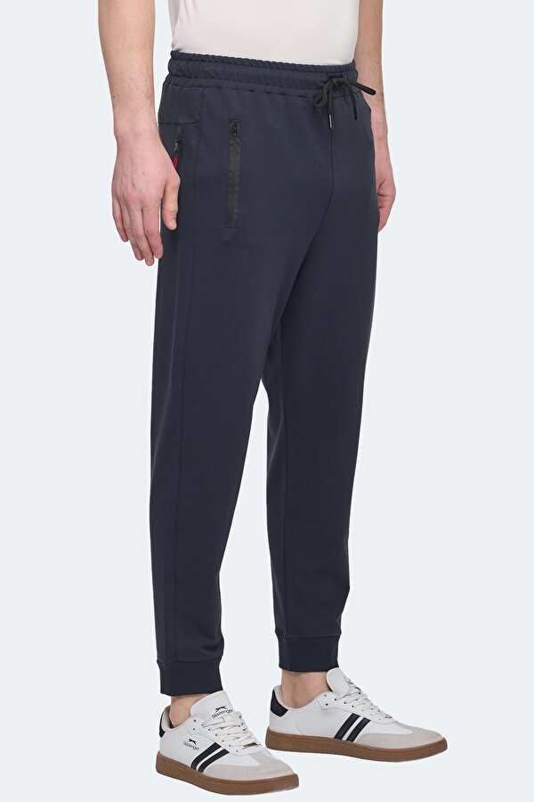 OFER IN Erkek Fermuar Cepli Lacivert Eşofman Altı