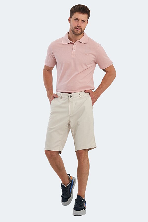 EASILY Erkek Cepli Taş Gri Şort