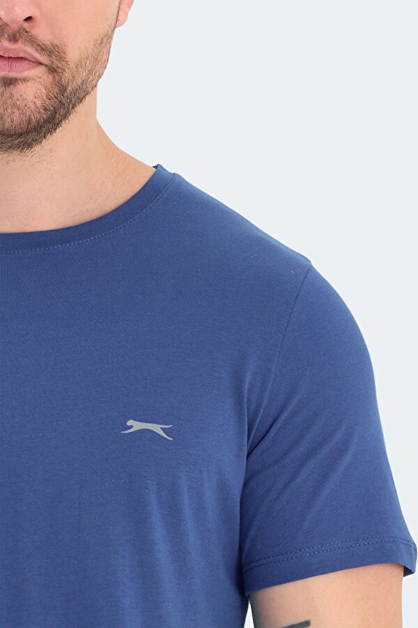 ROSALVA Erkek  Saks Mavi Tişört