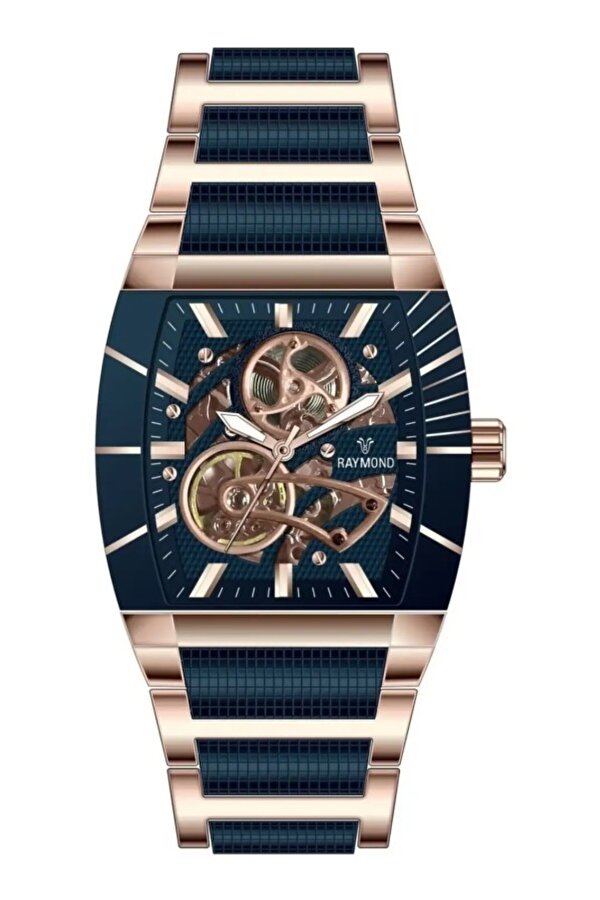 RAYMOND ERKEK KOL SAATİ RYM-5129-ROSE-LACİVERT