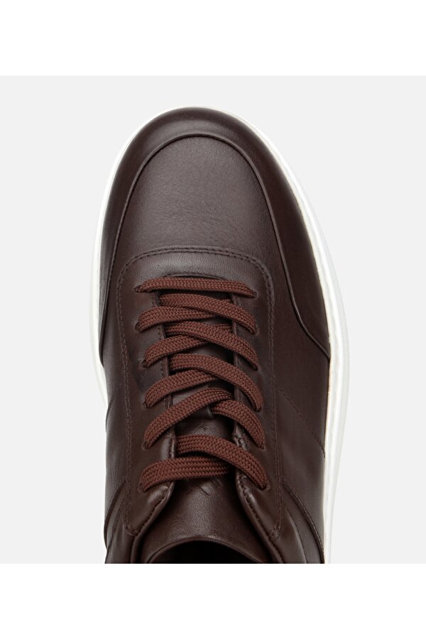 Erkek Deri Kahverengi Yumuşak Dokulu Günlük Ayakkabı