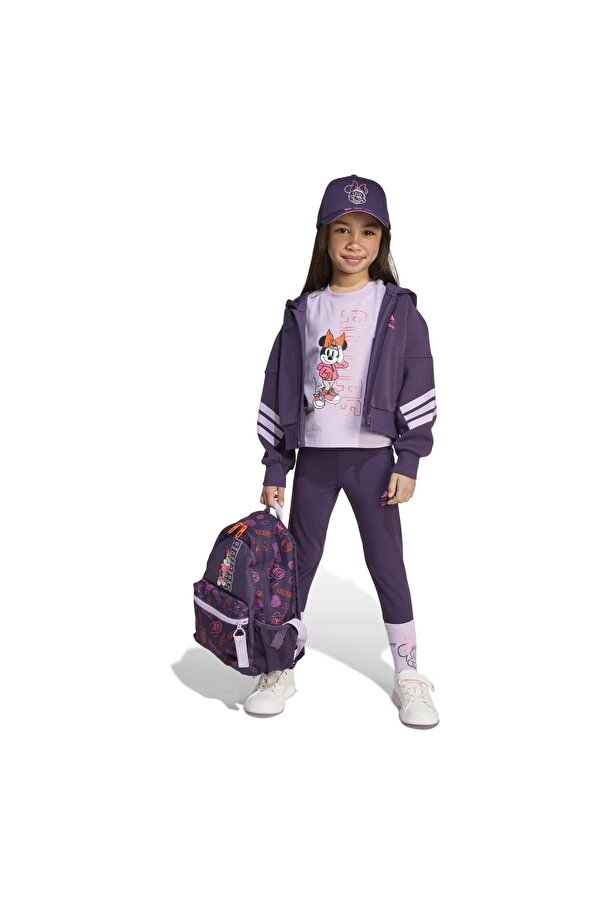 Disney Minnie Mouse Bebek Mor Kapüşonlu Ceket