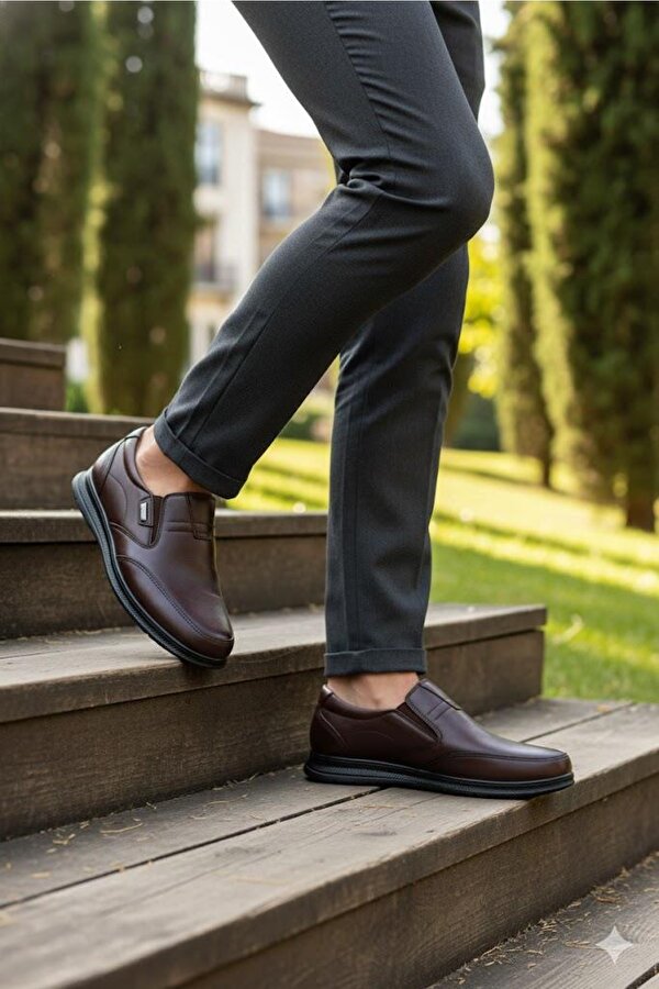 42360 Face Anatomik Topuk Destekli Yumuşak Hakiki Deri Erkek Ayakkabı