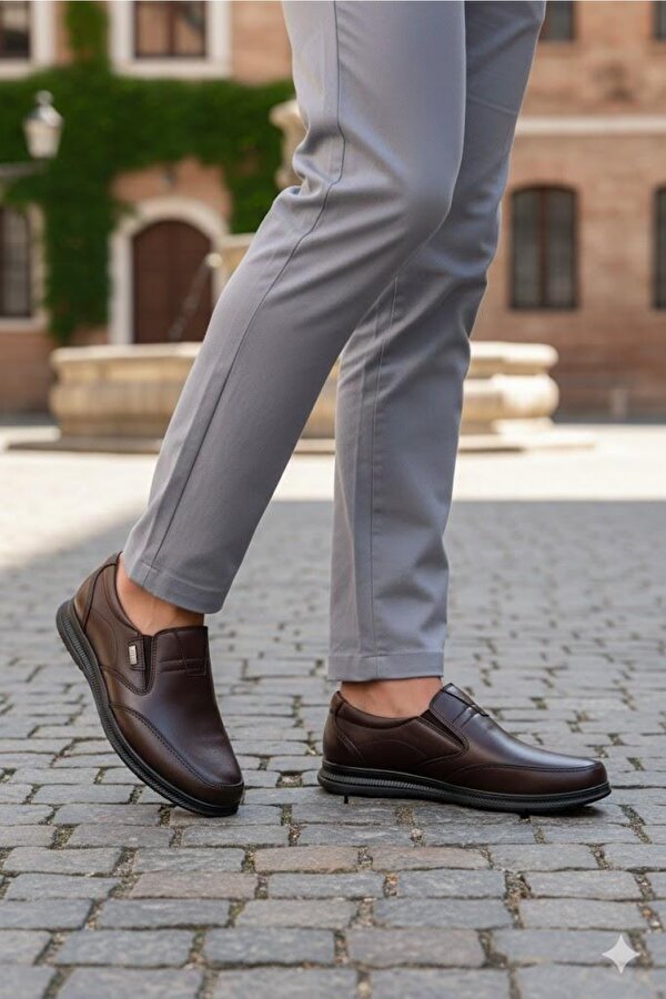 42360 Face Anatomik Topuk Destekli Yumuşak Hakiki Deri Erkek Ayakkabı