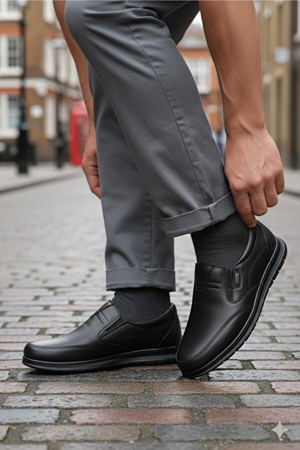 42360 Face Anatomik Topuk Destekli Yumuşak Hakiki Deri Erkek Ayakkabı