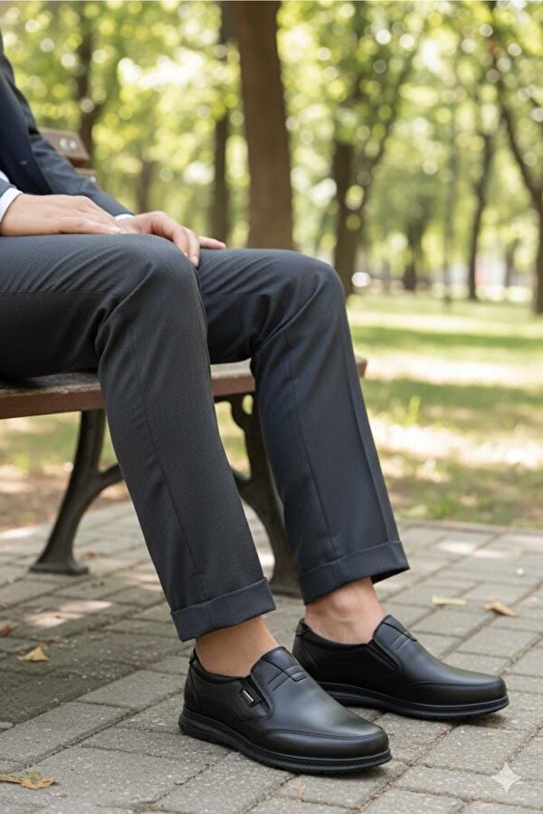 42360 Face Anatomik Topuk Destekli Yumuşak Hakiki Deri Erkek Ayakkabı