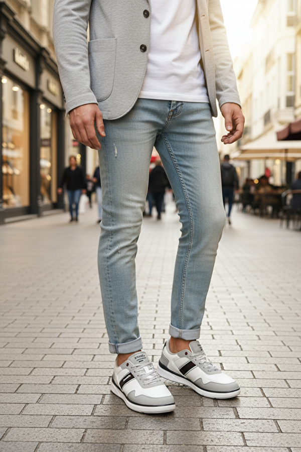 NORM 5PR Beyaz Erkek Günlük Ayakkabı