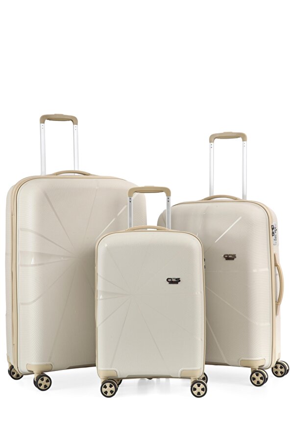 5264 Polipropilen 3 lü Valiz Seti