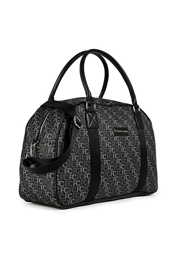 04PC001255 El Valizi Bavul Spor Çantası Valiz Seyahat Tatil Çantası ALFABE-SİYAH