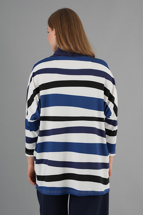 Boğazlı İnce Triko Salaş Kazak