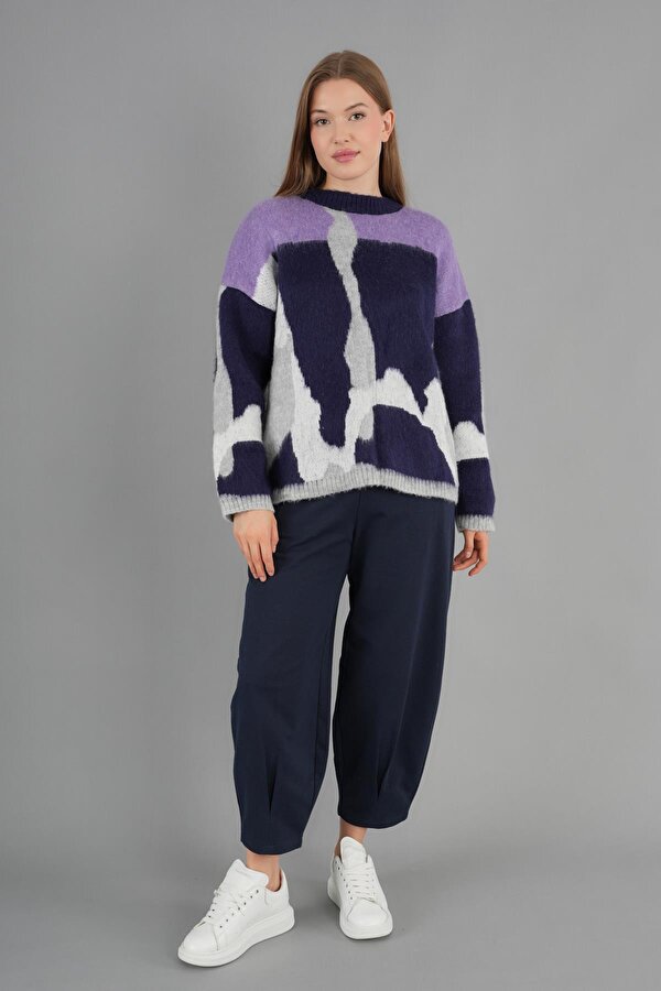 ALEXANDERGARDI ÇOK RENKLİ TRİKO KAZAK(A92424-S)