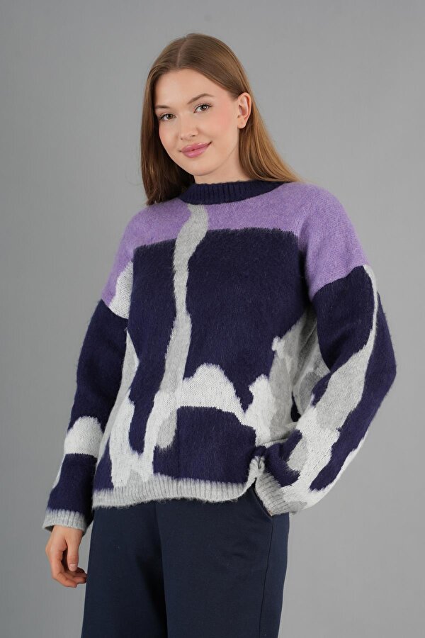 ALEXANDERGARDI ÇOK RENKLİ TRİKO KAZAK(A92424-S)