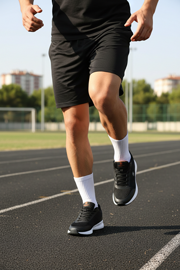 COBALECO 6FX Siyah Erkek Koşu Ayakkabısı