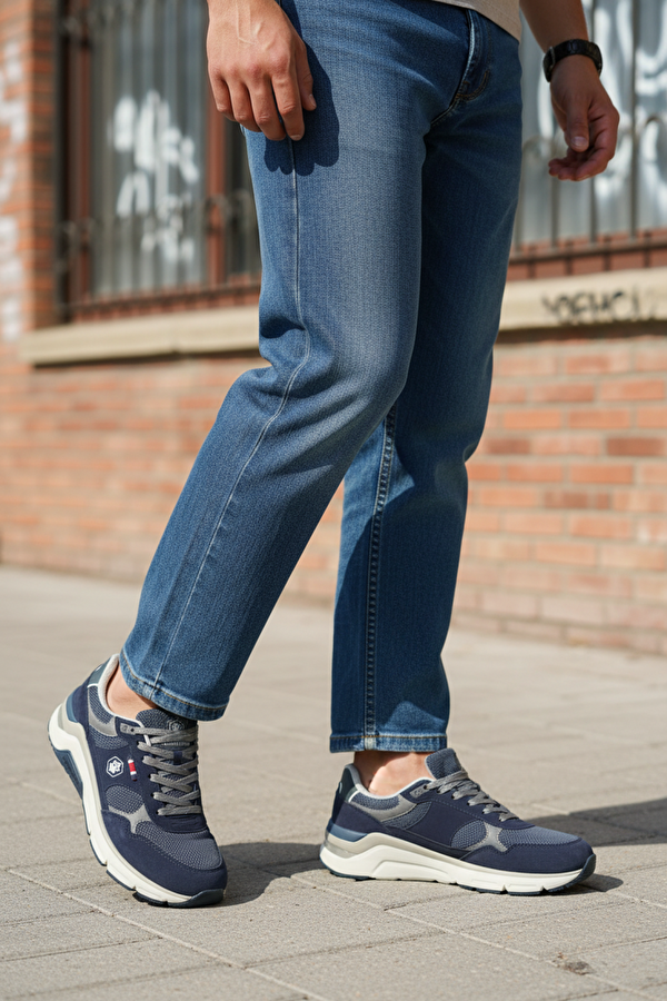 ROLANDO 5PR Mavi Erkek Spor Ayakkabı