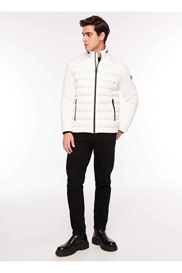 Kırık Beyaz Erkek Mont F3WM-MNT105