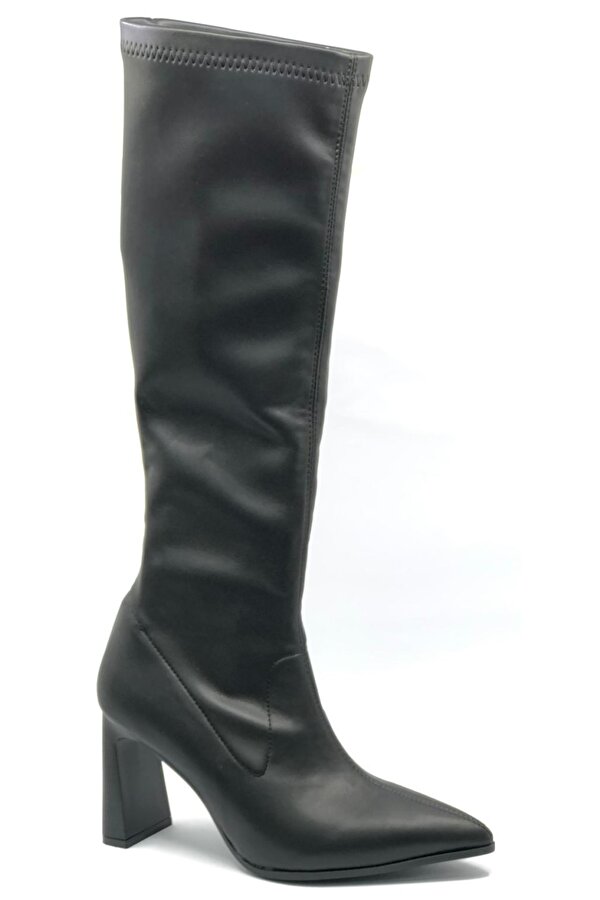 Streç Sivri Burun Kadın Çizme