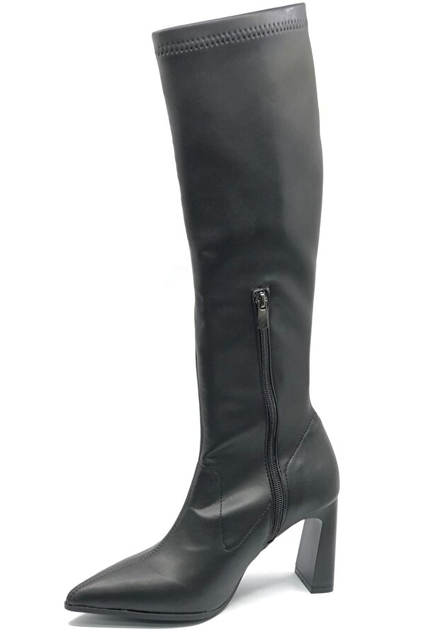 Streç Sivri Burun Kadın Çizme