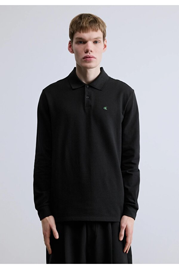 Erkek Ls Casual Pıque Polo Sweatshirt Lv04Re201Gub1