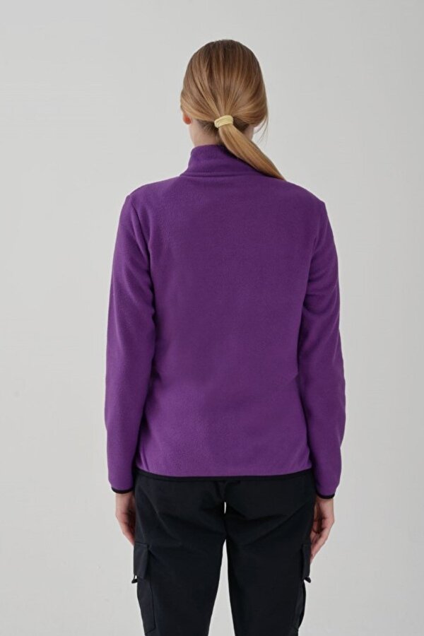 Kadın Tam Fermuarlı Polar