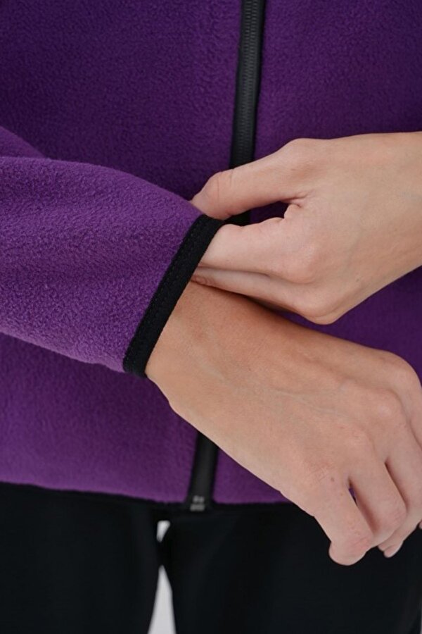 Kadın Tam Fermuarlı Polar