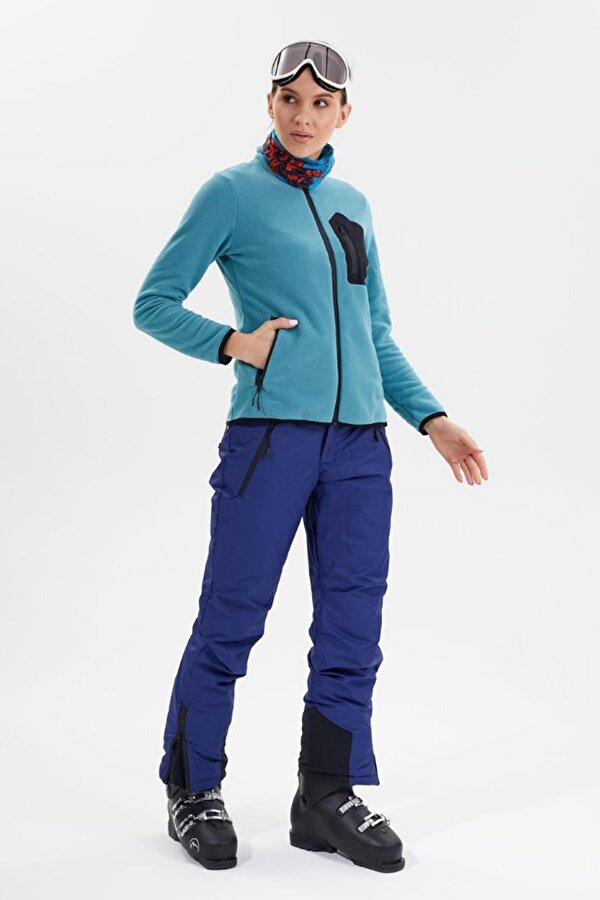 Kadın Tam Fermuarlı Polar