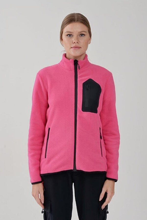 Kadın Tam Fermuarlı Polar