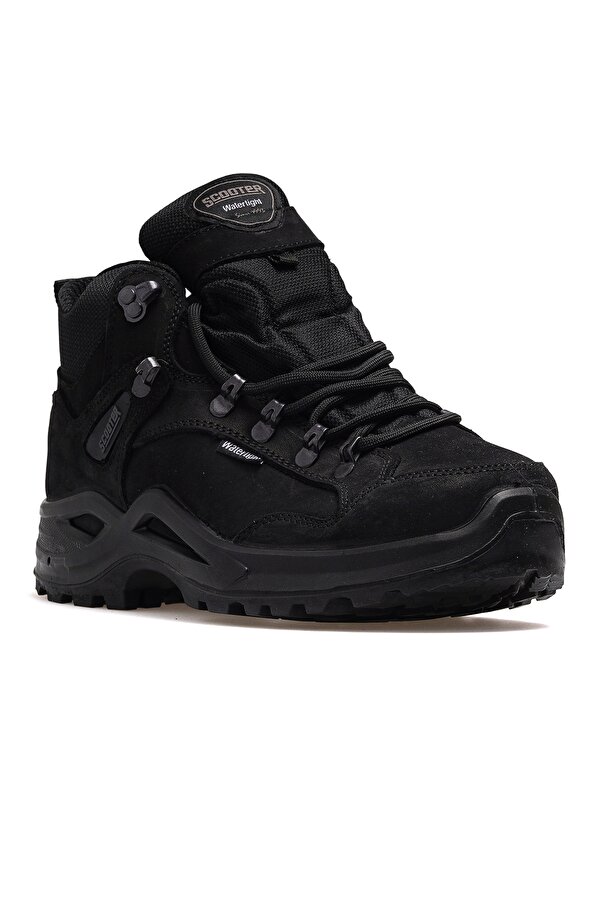 Erkek Deri Waterproff Oudoor Günlük Bot 25k M1210ns Siyah Nubuk