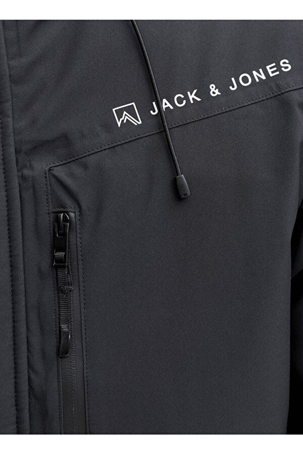 Siyah Erkek Mont 12284649_JJALPES SKI JACKET AW25