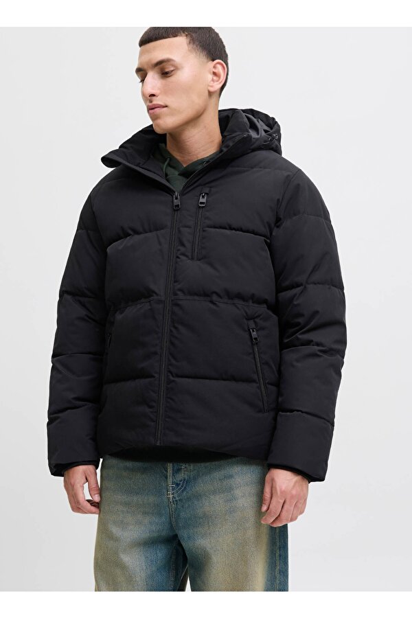 Siyah Erkek Mont 12278792_JJEOWEN PUFFER SN