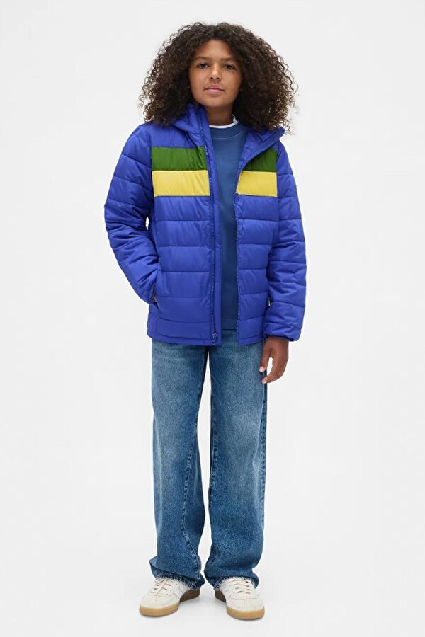 V-Frch Logo Çocuk Mont