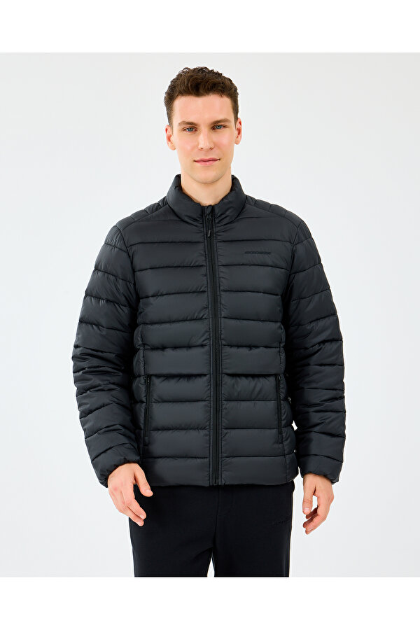 M Essential Outerwear Padded Jacket Erkek Siyah Mont S231242-3817