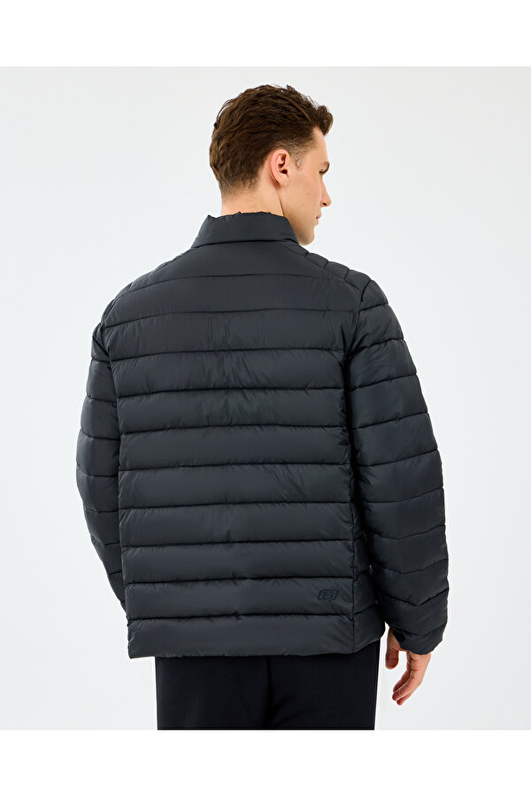 M Essential Outerwear Padded Jacket Erkek Siyah Mont S231242-3817