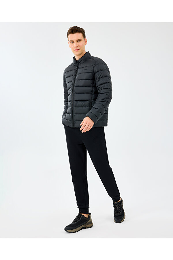 M Essential Outerwear Padded Jacket Erkek Siyah Mont S231242-3817