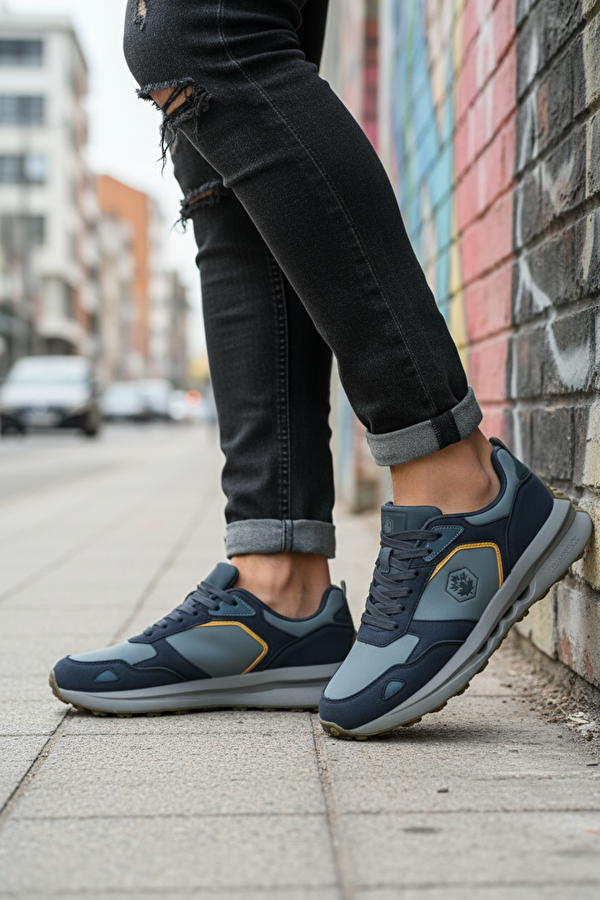 GOOLE 5PR Lacivert Erkek Spor Ayakkabı