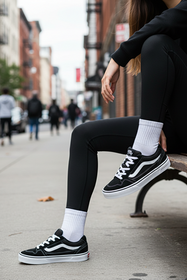 Caldrone Siyah Kadın Sneaker